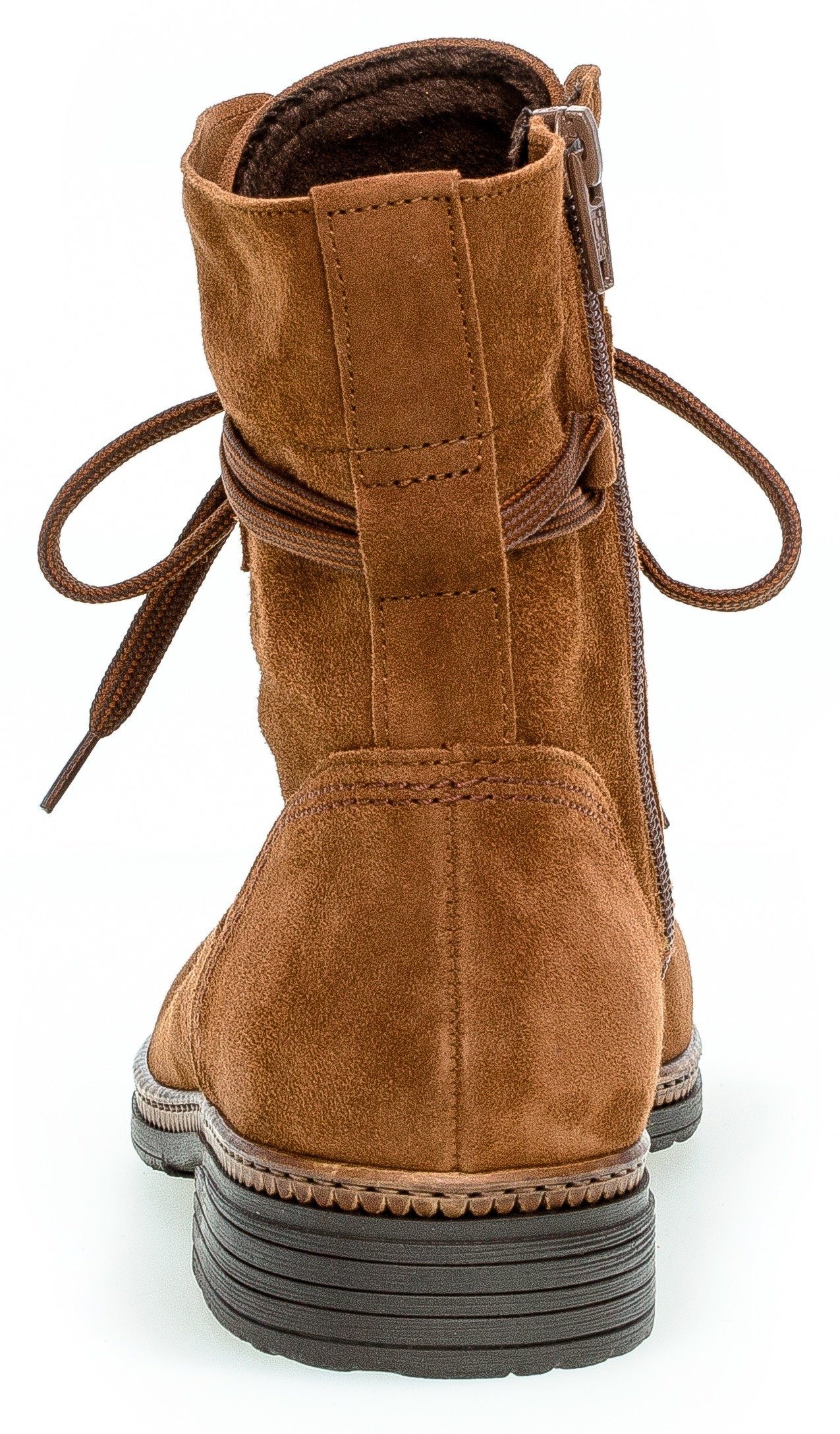Gabor Schnürboots, Blockabsatz, Schnürstiefelette mit schaftumwickelenden günstig online kaufen