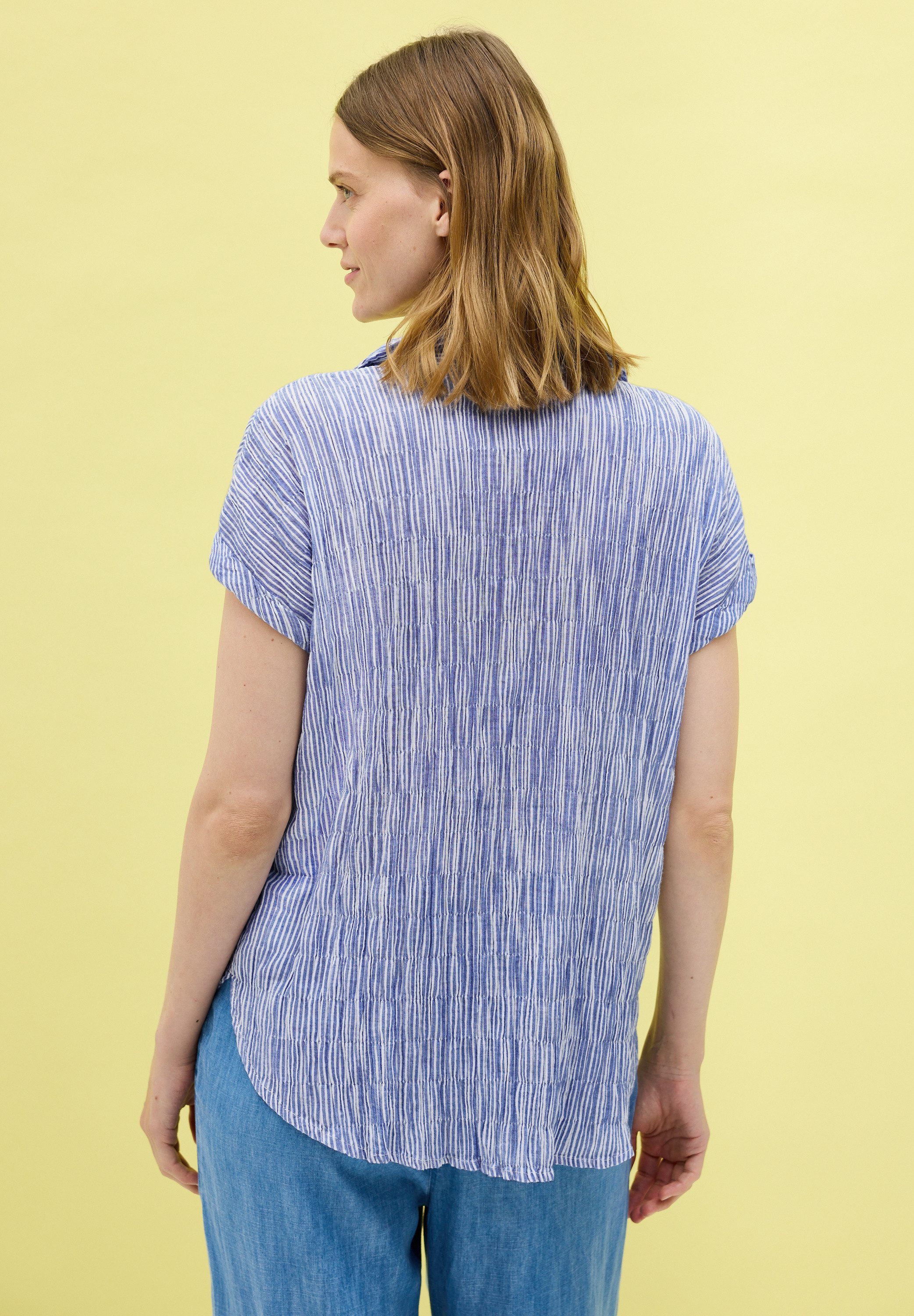 CECIL Shirtbluse mit Streifen Muster günstig online kaufen