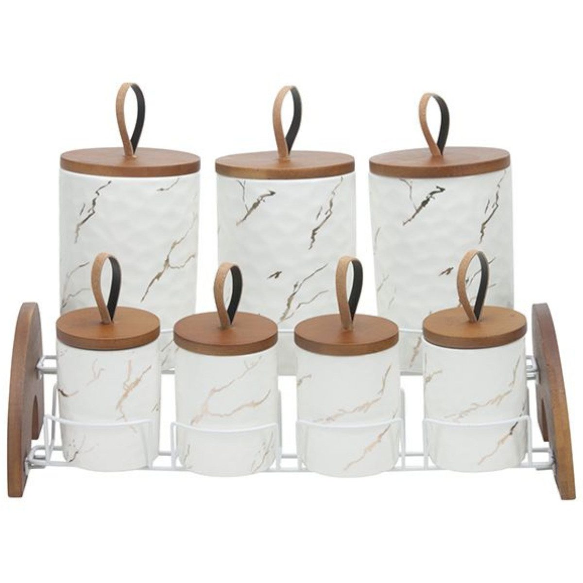 Bricard Gewürzbehälter Set Aufbebahrungsbox Set Marmor Optik, (15-tlg), ink günstig online kaufen