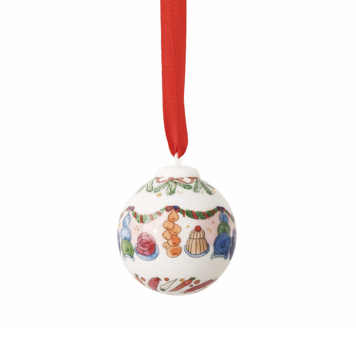 Hutschenreuther Weihnachtsbaumkugel Mini-Anhänger, 4,5 cm