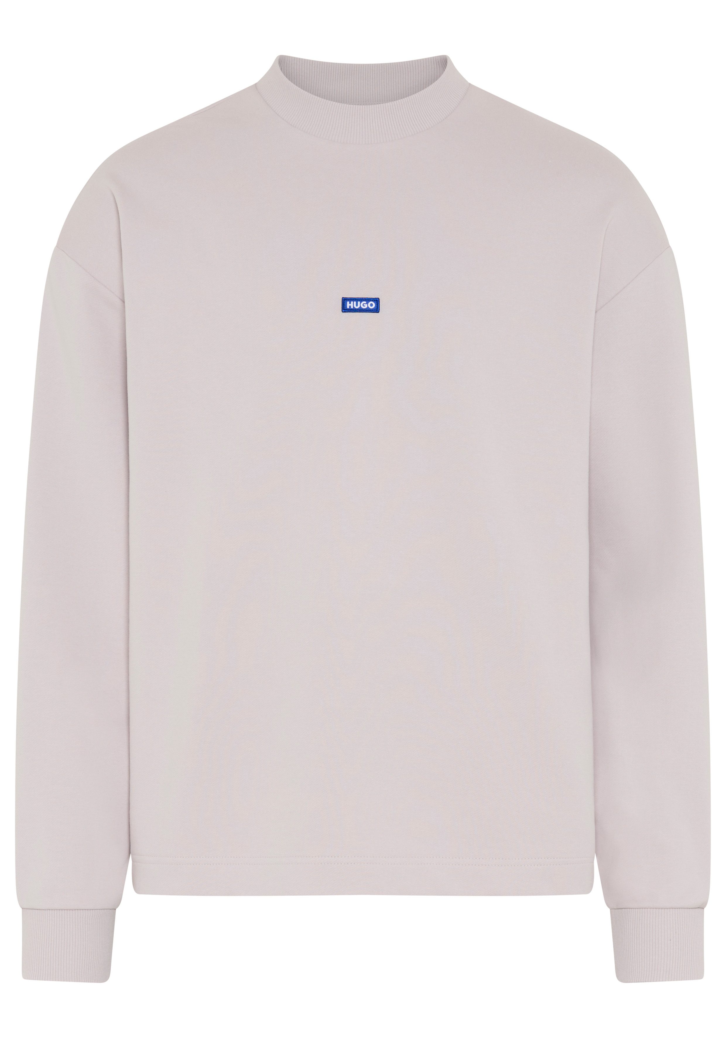 HUGO Blue Sweatshirt Nedro Rundhalsausschnitt, Regular Fit, Logo-Patch günstig online kaufen