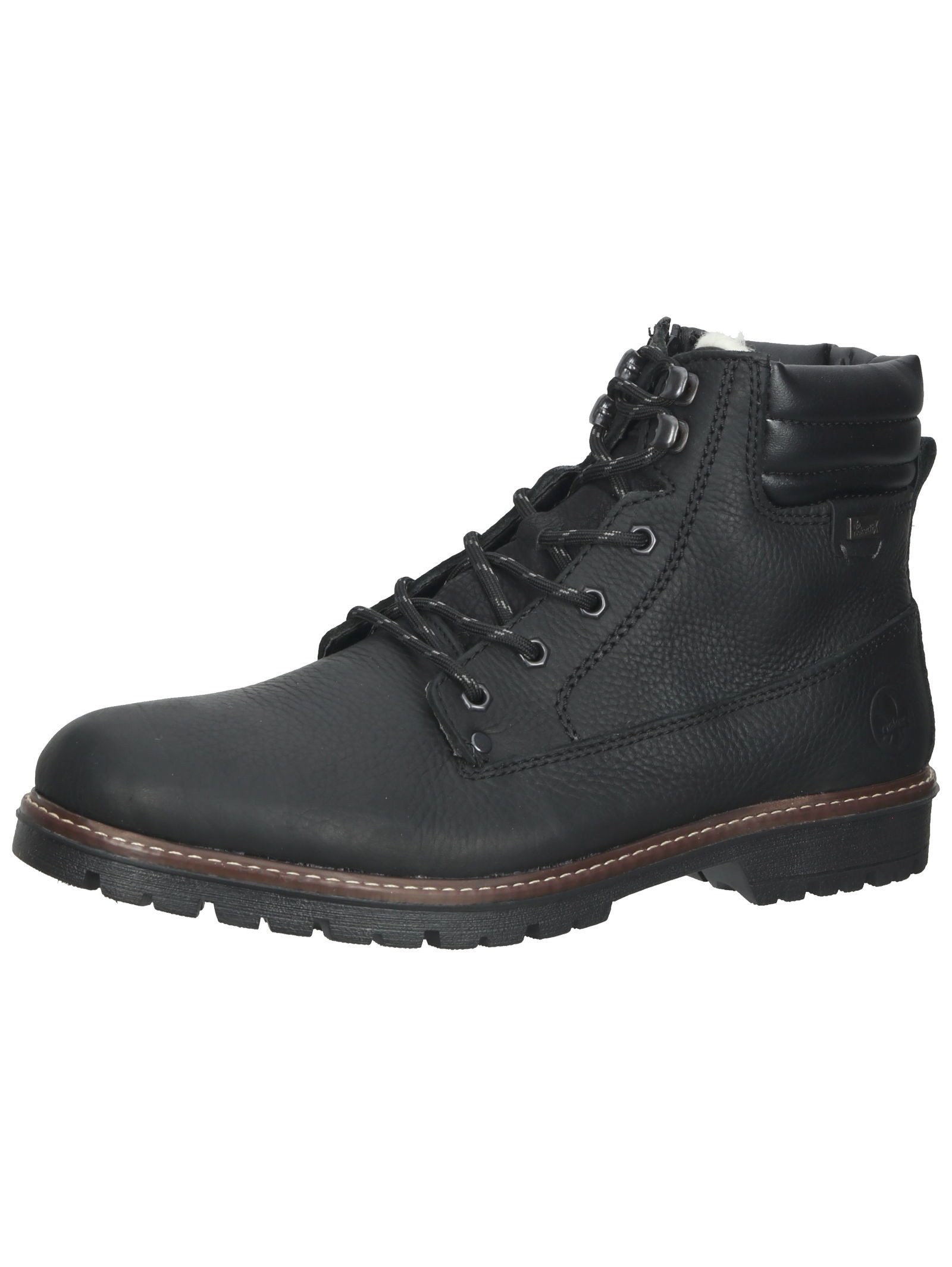 Rieker Stiefelette Leder Schnürstiefelette