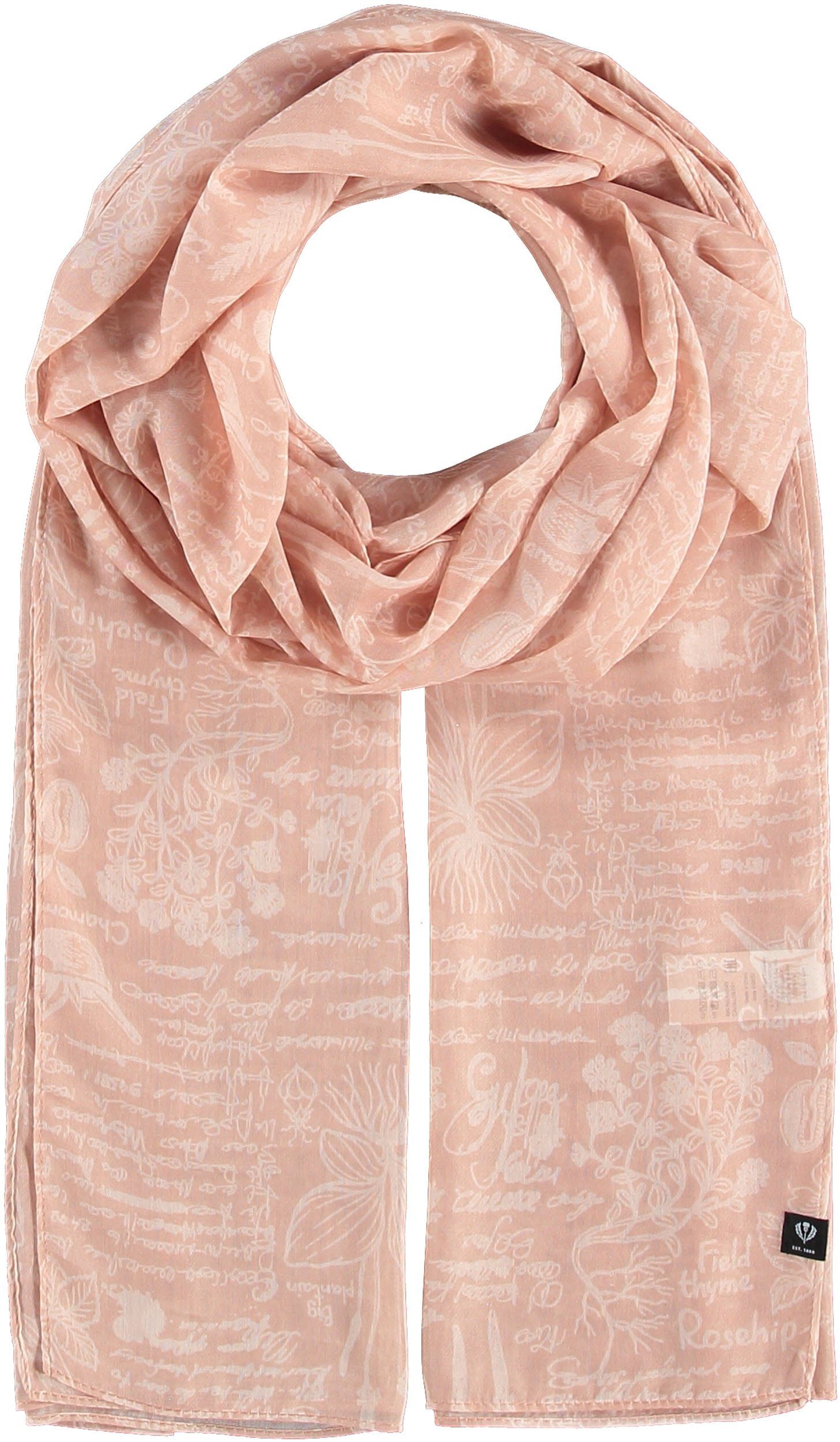 Fraas XXL-Schal Polyesterstola, (1-St) dusty rose