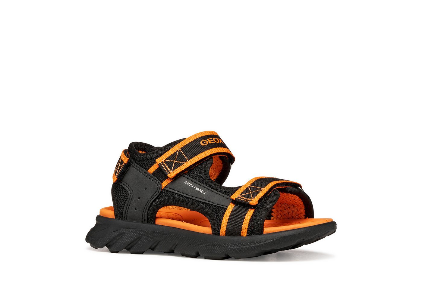 Geox J SANDAL AIRADYUM BO Sandale Klettschuh, Freizeitschuh mit Größenschablone zum Download