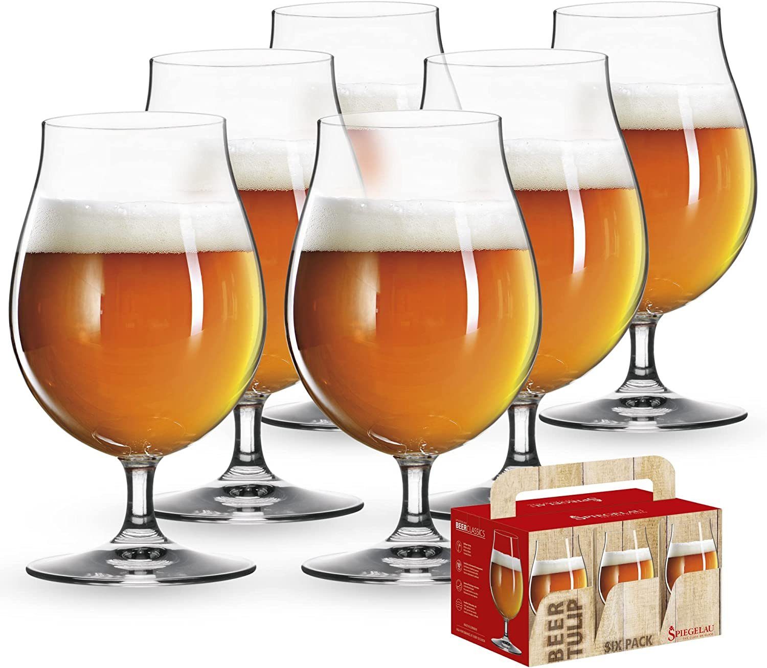 SPIEGELAU Glas Beer Classics Biertulpe, Glas