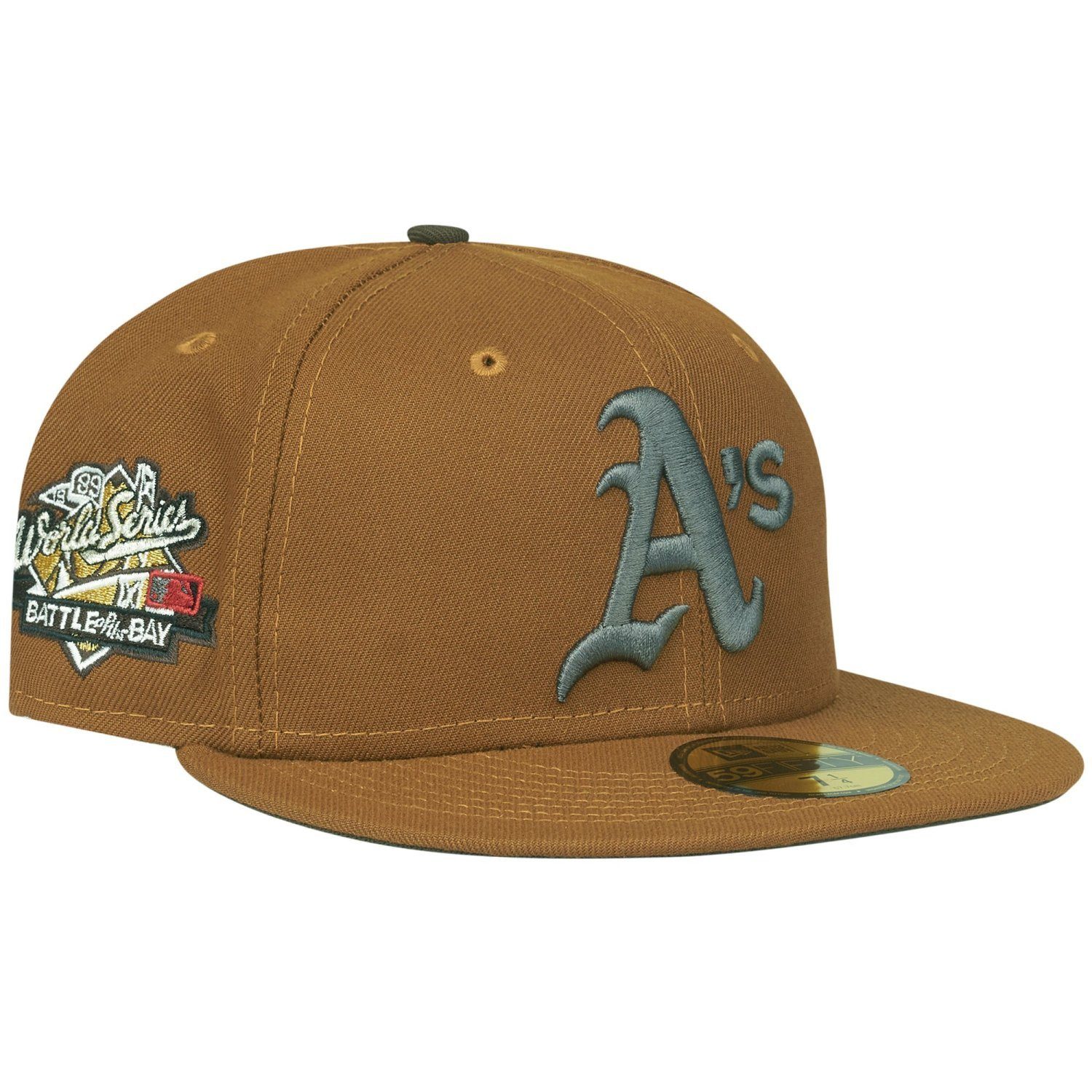New Era Fitted Cap 59Fifty WORLD SERIES 1989 Oakland Athletics