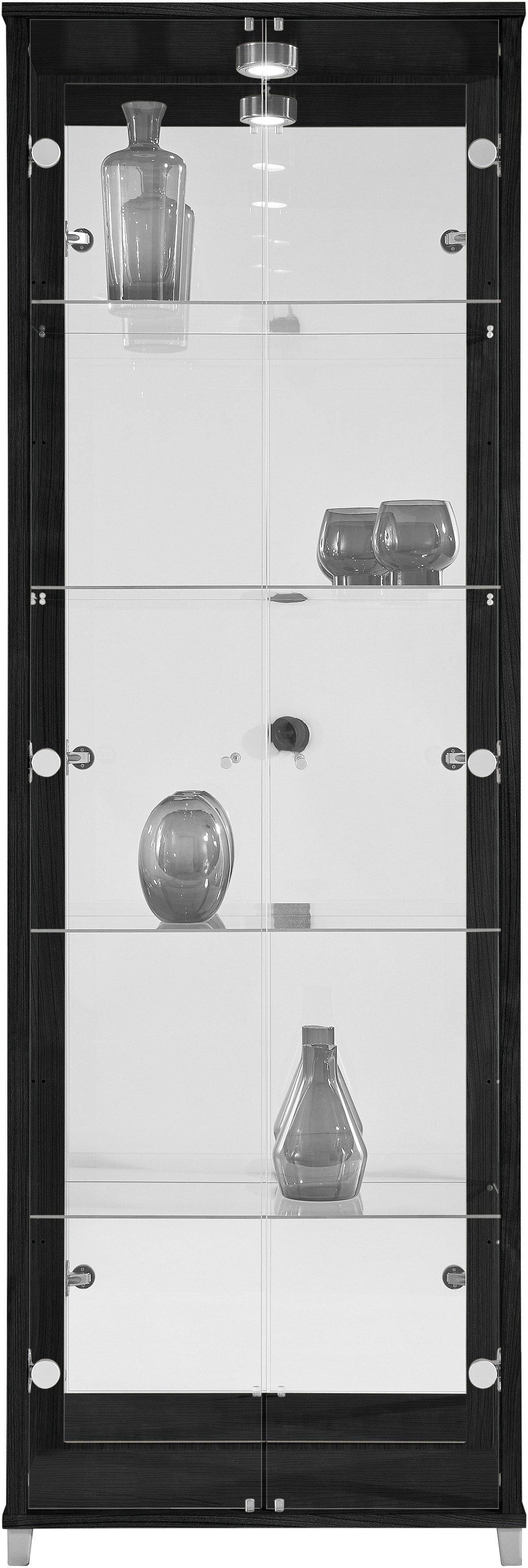 Vitrine schwarz fif möbel