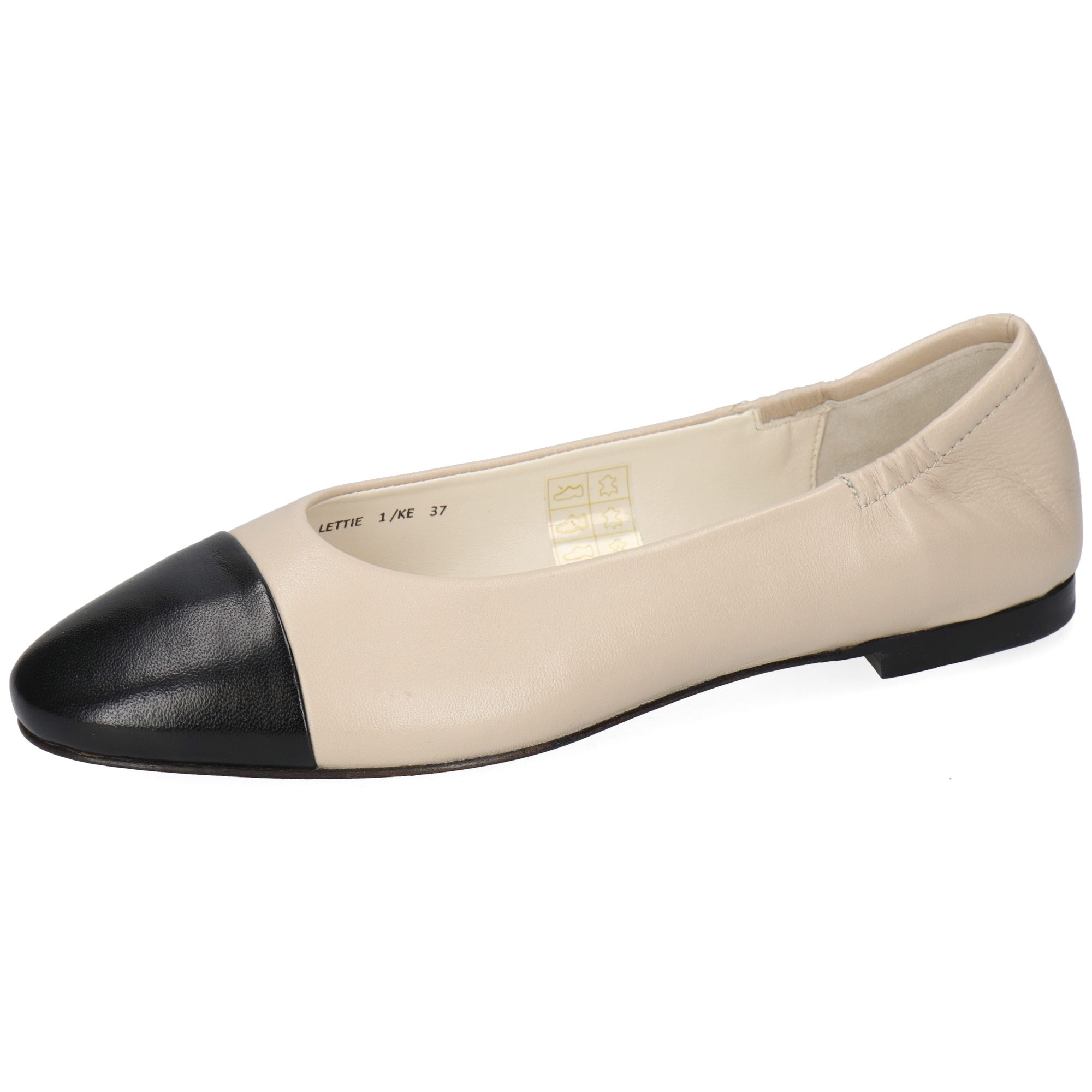 Lettie 1 Leder-Ballerinas für Damen Ballerina