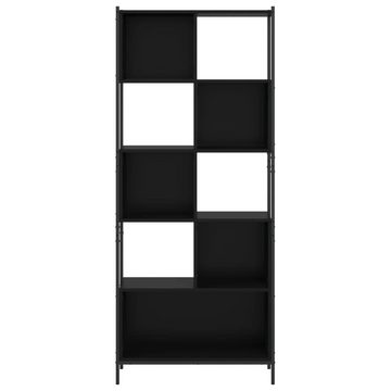 vidaXL Regal Bücherregal Schwarz 72x28x172 cm Holzwerkstoff