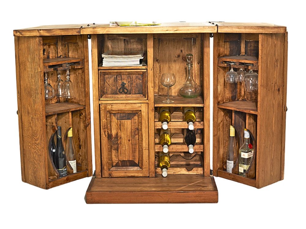 Barschrank MEXIKO Barkommode aufklappbar