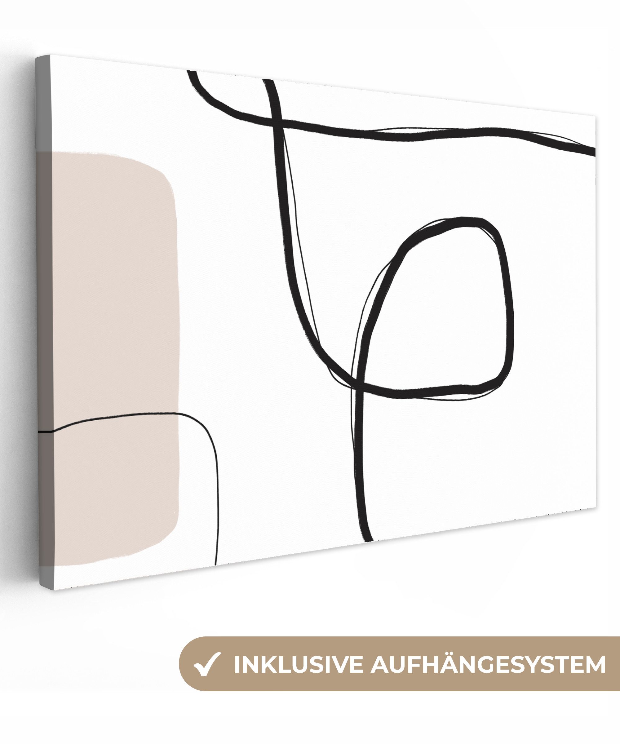 OneMillionCanvasses® Leinwandbild Abstrakt - Pastell - günstig online kaufen