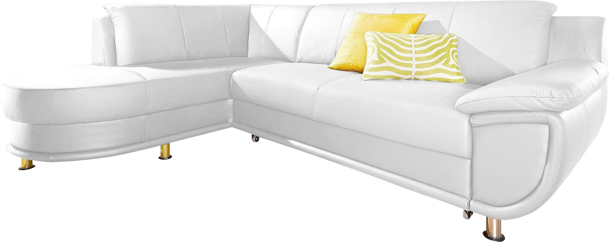 TRENDMANUFAKTUR Ecksofa Rondo, zeitlos und elegant, günstig online kaufen