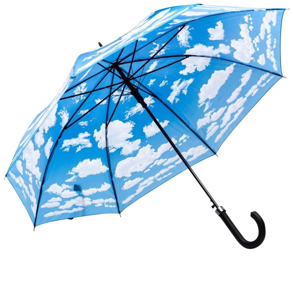 Luckyweather not just any other day Stockregenschirm Regenschirm Motiv WOLKEN Automatik – Bild 2 von 5