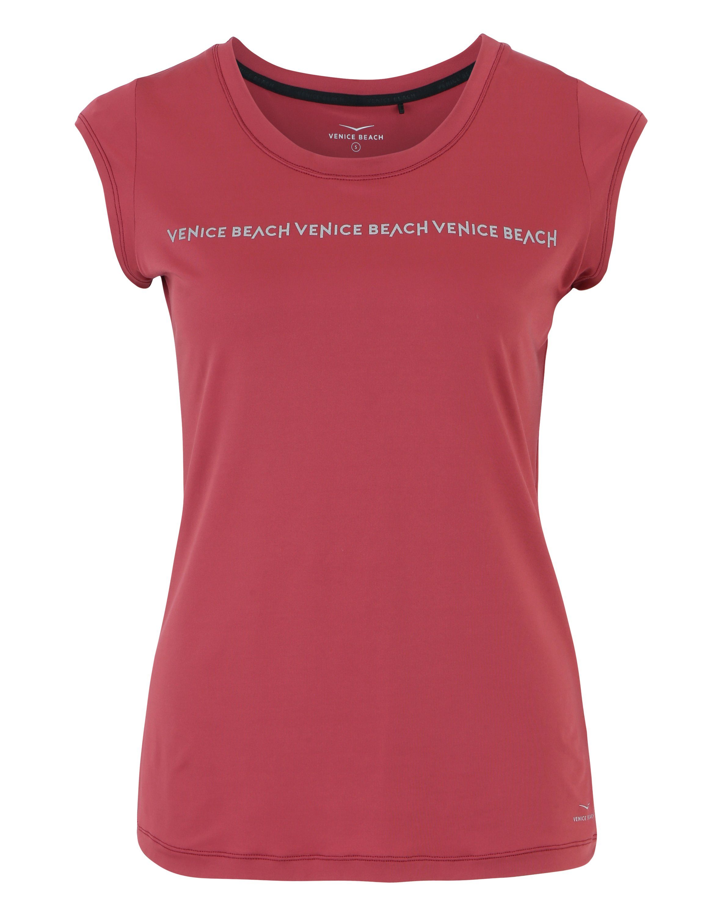 Venice Beach T-Shirt T-Shirt deep VB Ruthie red