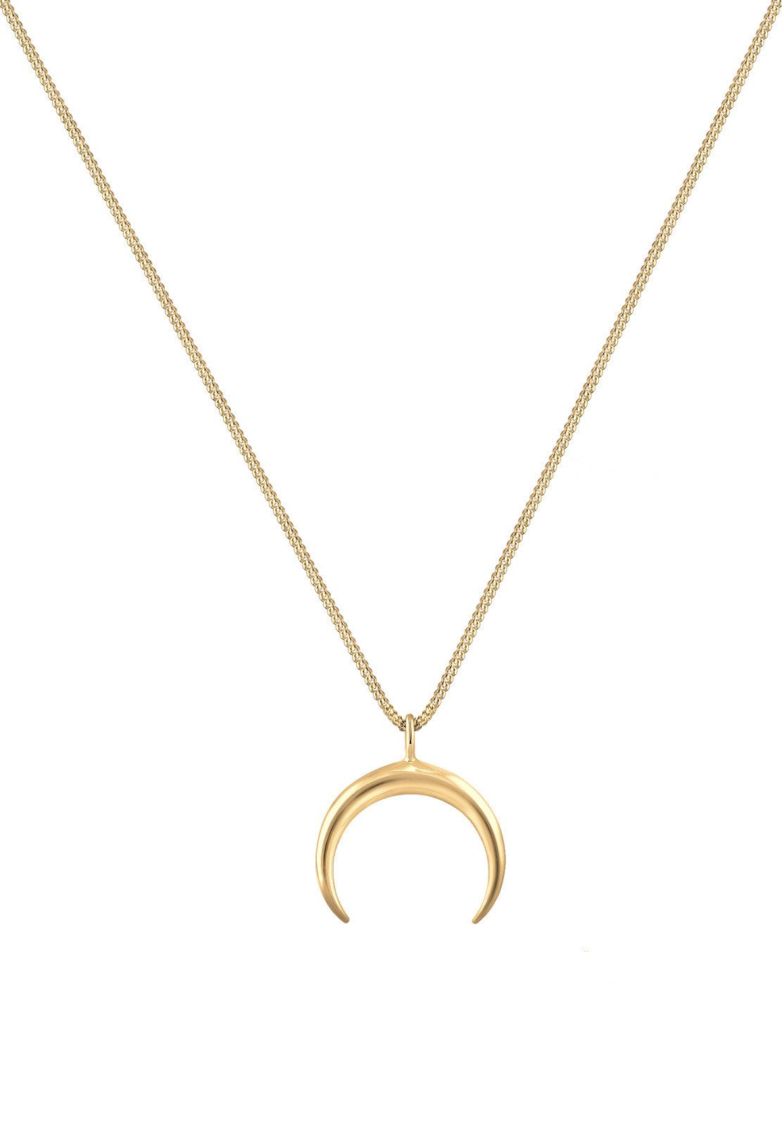 Elli Kette mit Anhänger Kette Anhänger Halbmond Fein 925 Silber, Astro günstig online kaufen