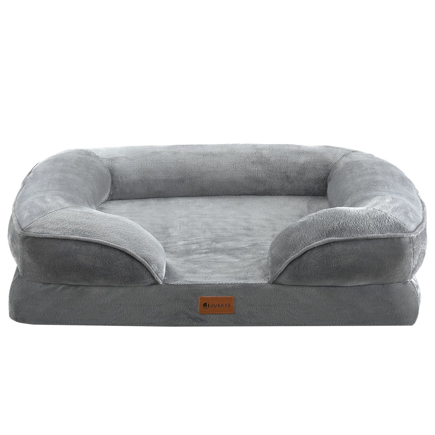 Juskys Tierbett Sheena, Stoff, Flanell (100 günstig online kaufen
