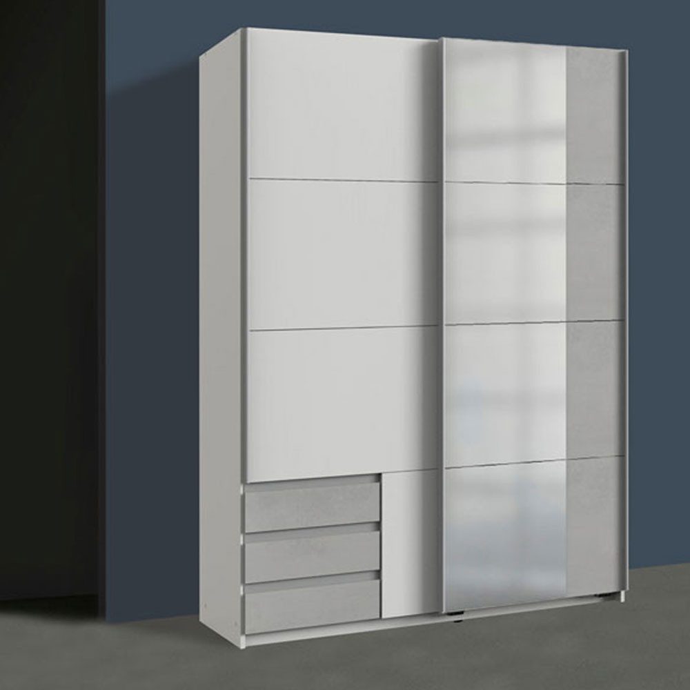 Wimex Schwebetürenschrank "Emden moderner Kleiderschrank mit Spiegel und Sc günstig online kaufen