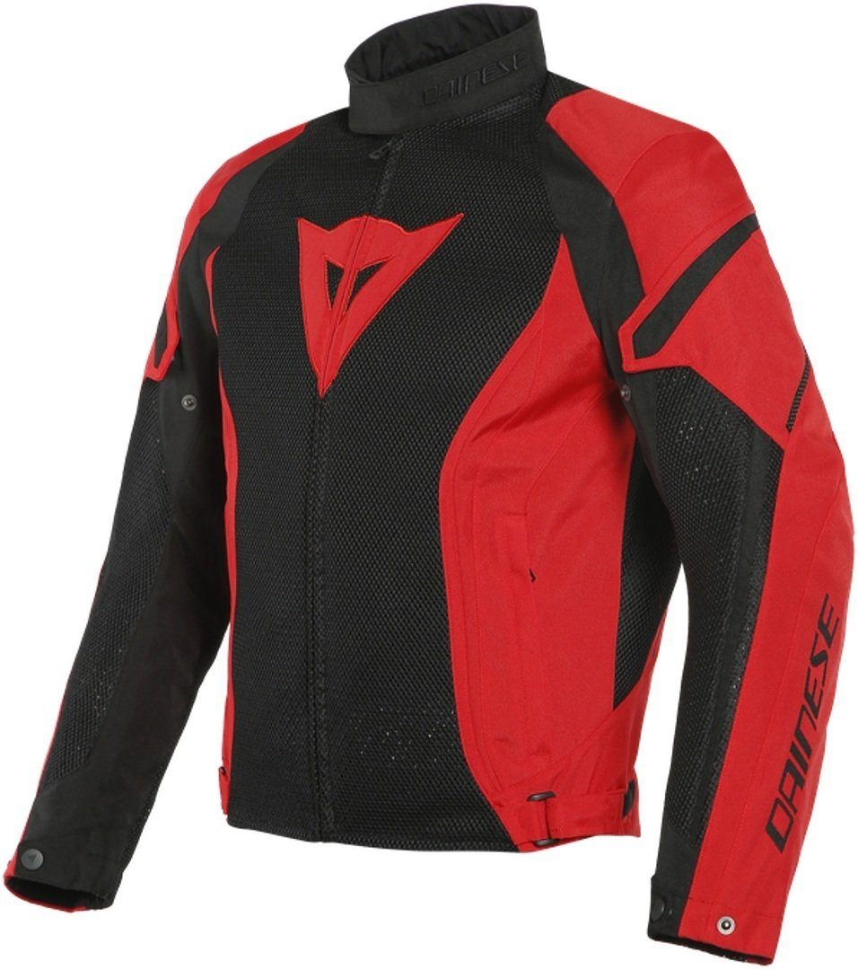 Dainese Motorradjacke Air Crono 2 Tex Motorrad Textiljacke Black/Red