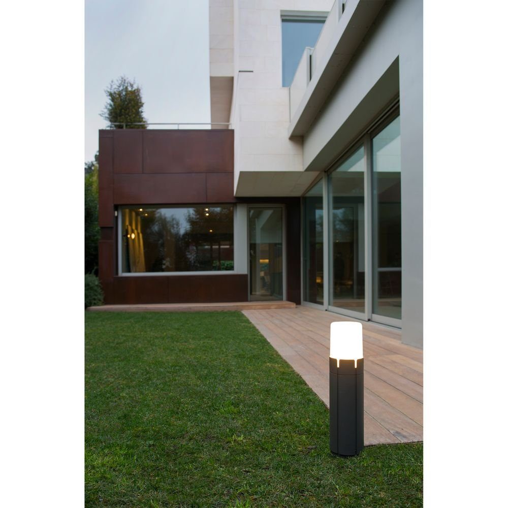 Pollerleuchte 63cm Dunkelgrau Dunkelgrau IP65 LED FARO Barcelona TRAM