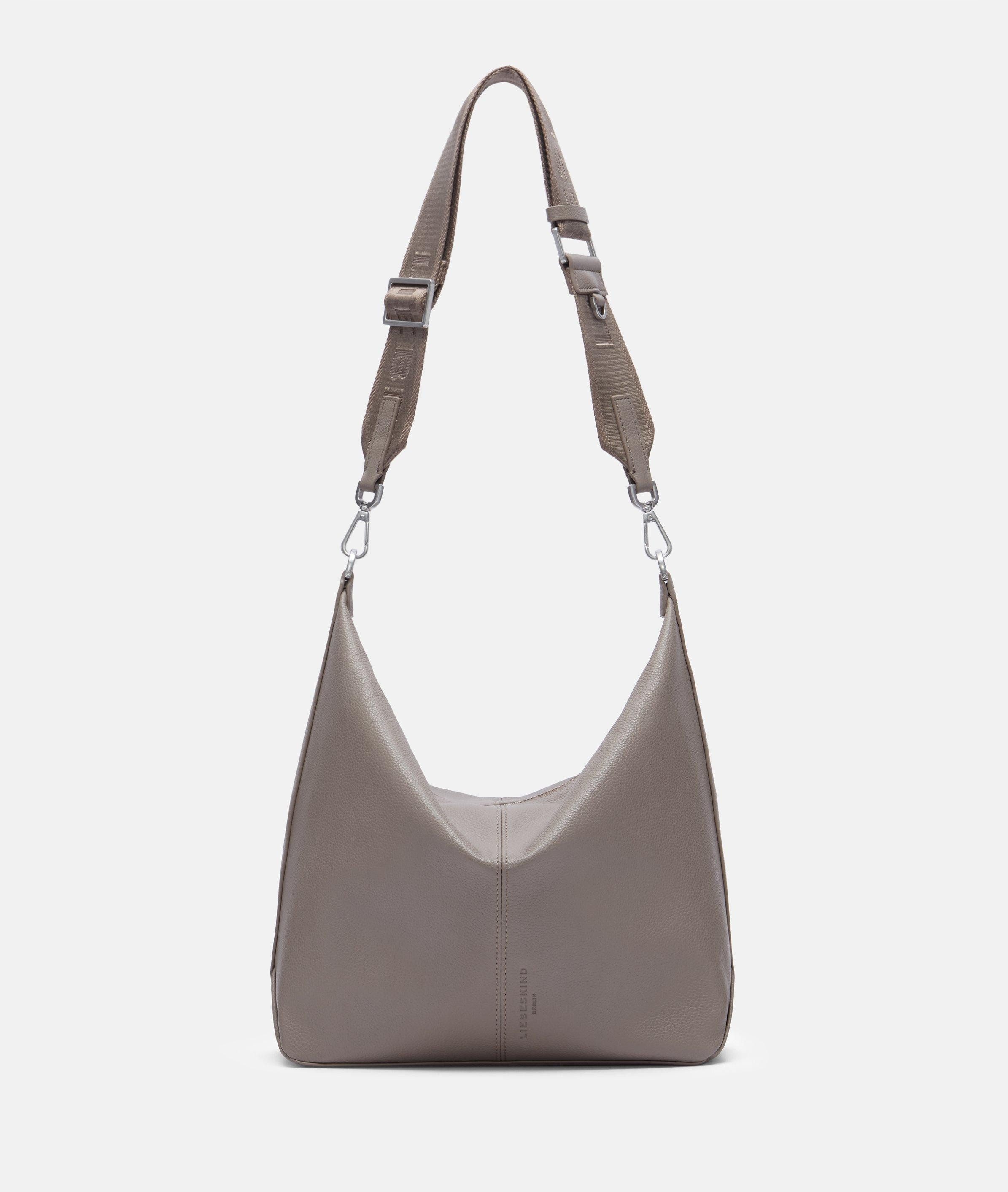 Liebeskind Berlin Schultertasche Hobo, Geräumige Hobo-Bag aus Rindsleder
