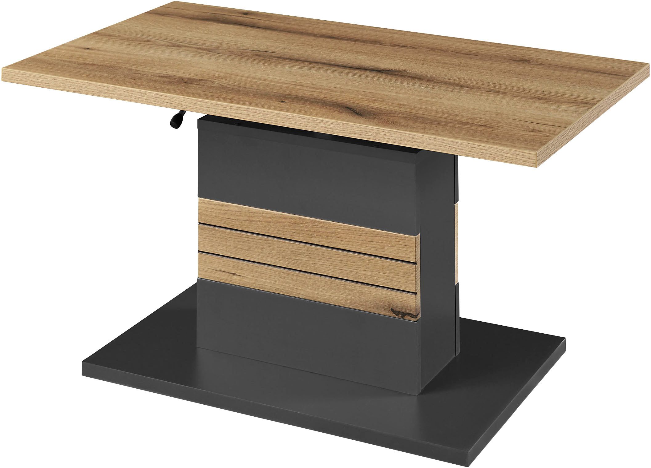 set one by Musterring Couchtisch Quincy (1-St), Stufenlos höhenverstellbar, in 2 Farbvarianten, 95 × 55 cm
