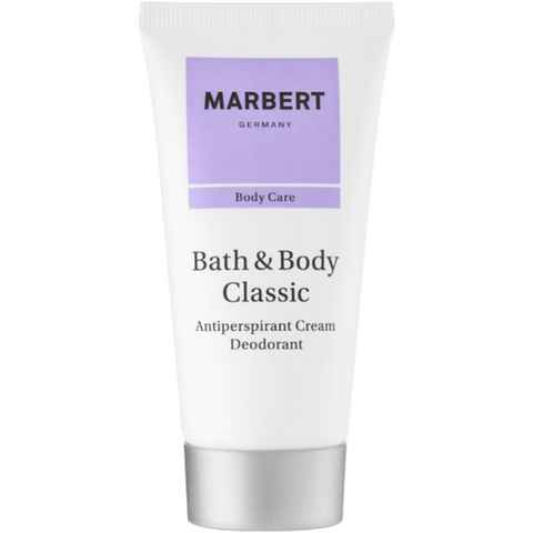 Marbert Deo-Creme Bath & Body Classic Anti-Perspirant Cream Deodorant