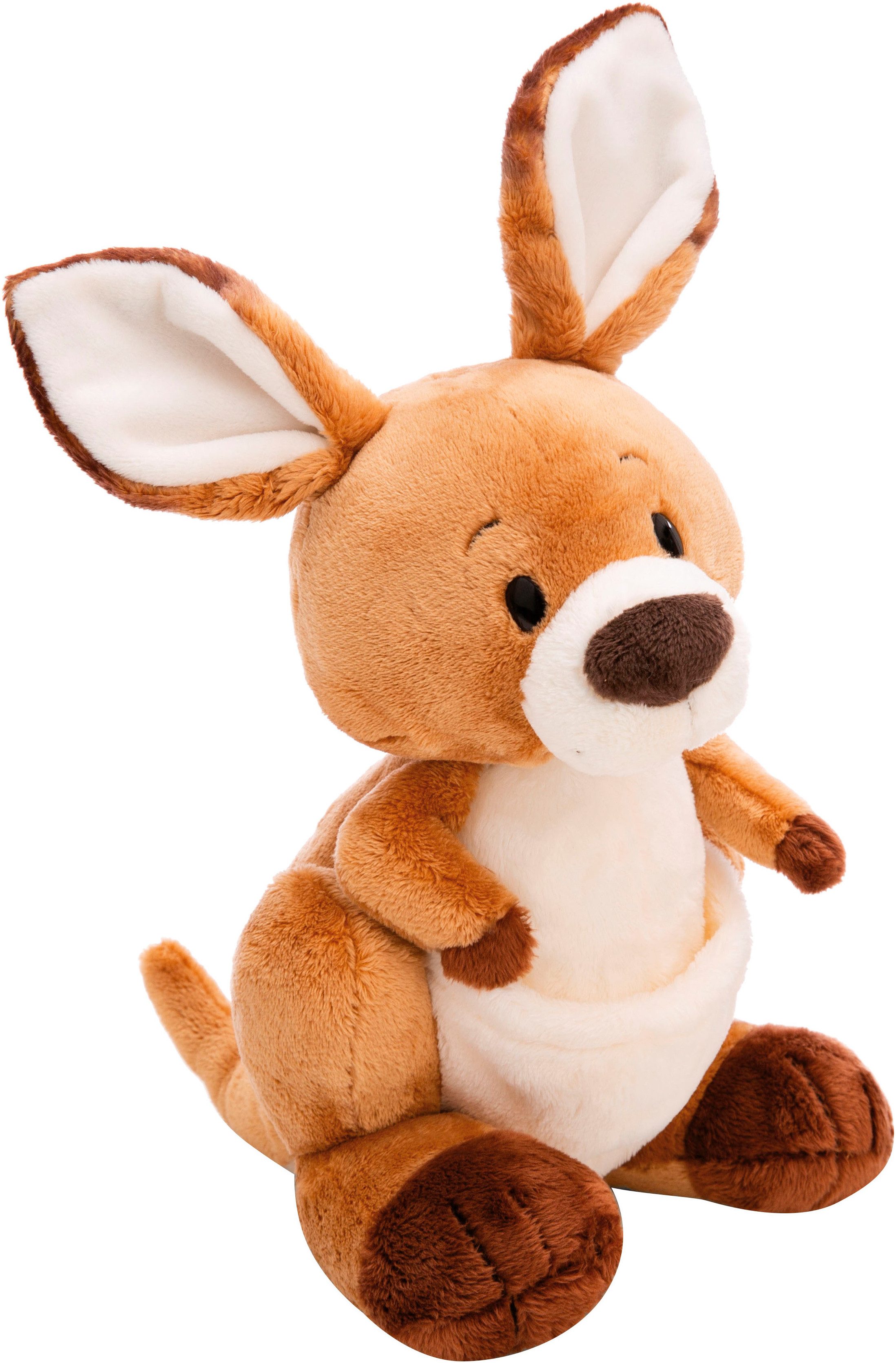 Nici Kuscheltier Wild Friends GREEN, Känguru Kelly 21 cm stehend