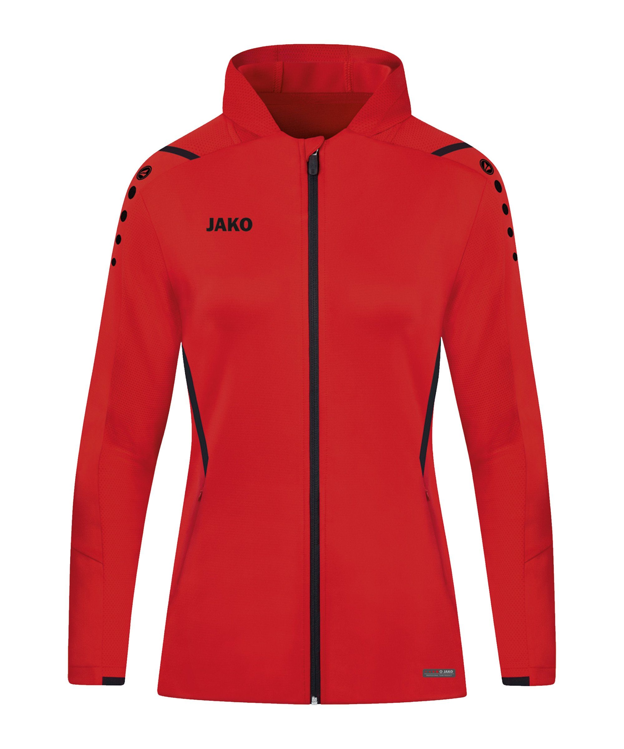 JAKO Präsentationsjacke Gr 42 Damen weiß Jacke Trainingsjacke Sport Frauen 