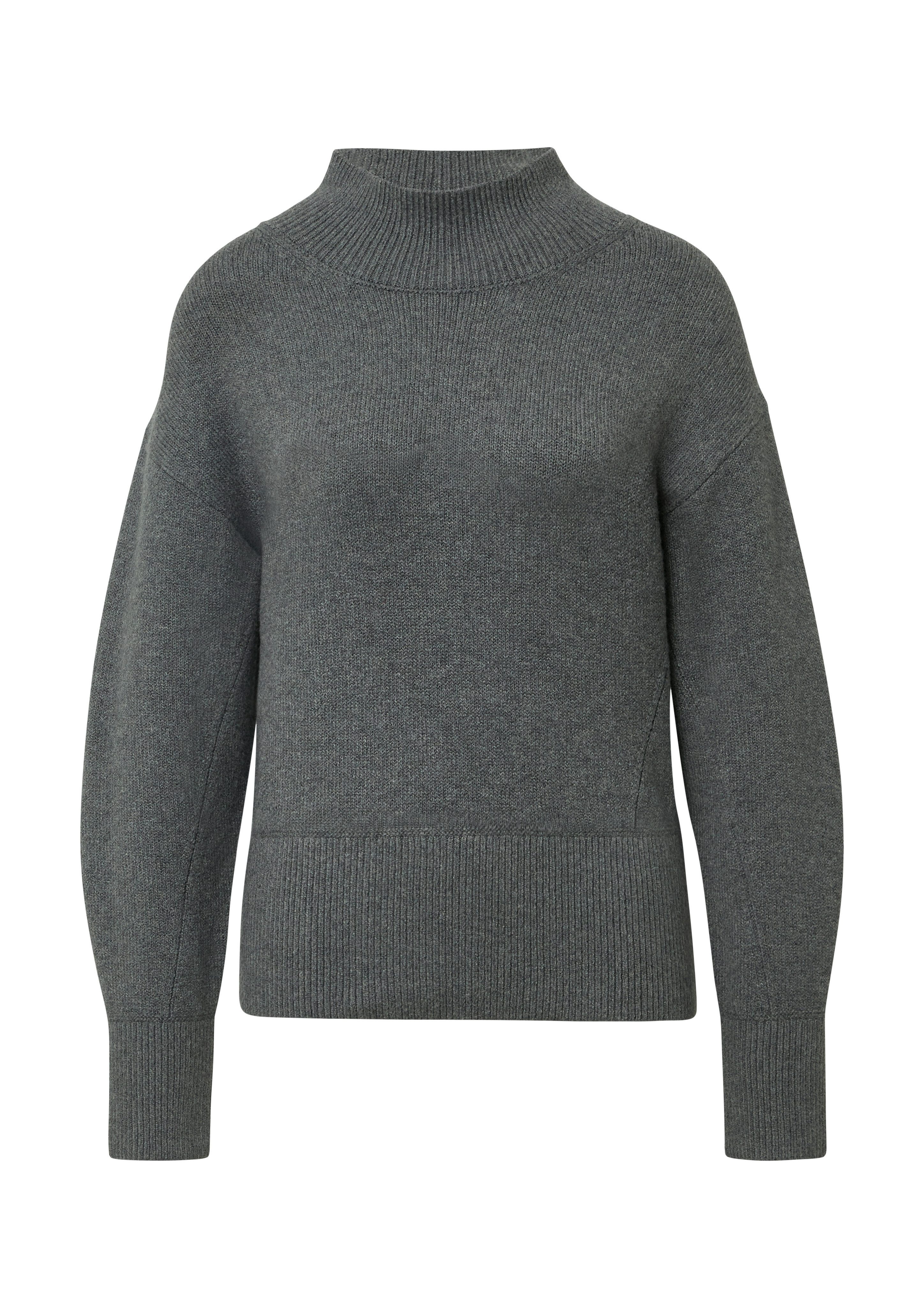 s.Oliver Strickpullover mit Rippbündchen