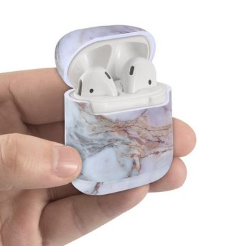 kwmobile Kopfhörer-Schutzhülle Hülle für Apple Airpods 1 & 2, Hardcover Schutzhülle Etui Case Cover Kopfhörer