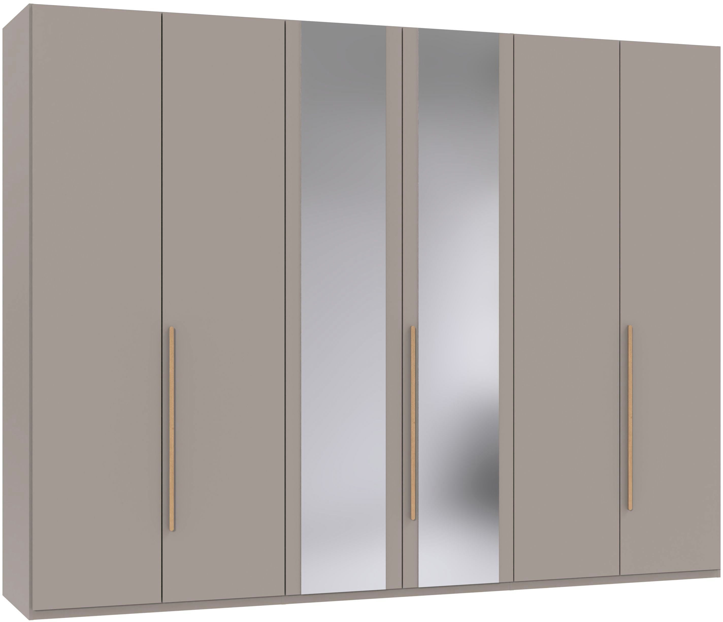 Wimex Drehtürenschrank London in den Breiten 180cm, 225cm und 270cm erhältlich, inkl. Spiegel Kleiderschrank wahlweise mit Basic- o. Premium-Ausstattung erhältlich
