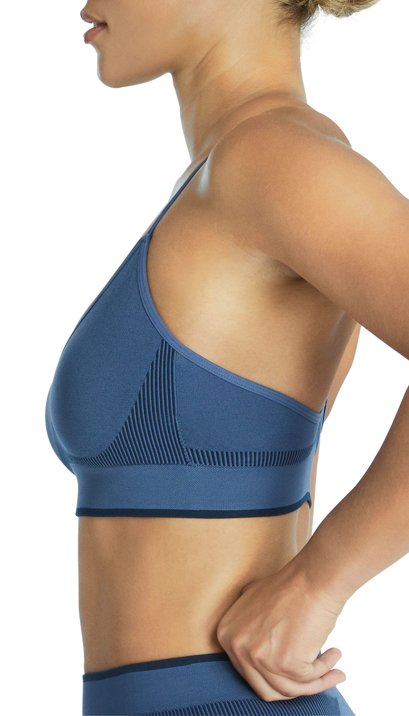 adidas Sportswear Bralette "Real Cool Cotton" mit verstellbarem Rückenverschluss