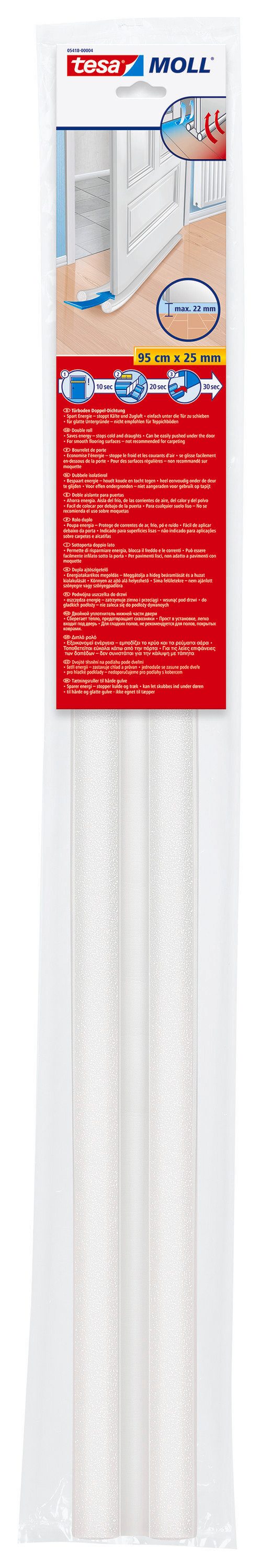 tesa Türbodendichtung tesamoll Zugluftstopper für glatte günstig online kaufen