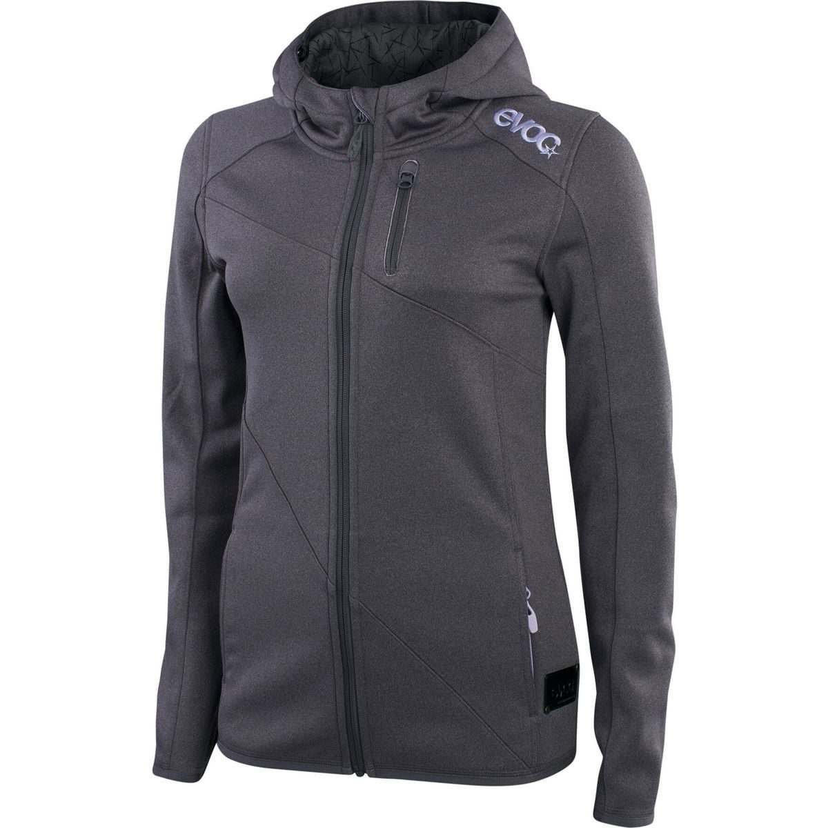 EVOC Fahrradjacke Hoody Jacket Women Komfortable Damenjacke mit fleece-ähnlicher Innenseite und lässiger