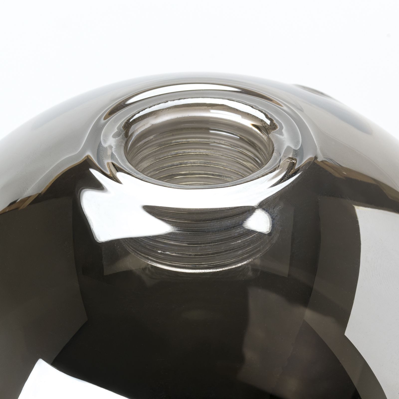 Orion Leuchten Lampenschirm Ersatzglas Gewinde Lampenschirm G9 Ø 100 mm Rauch