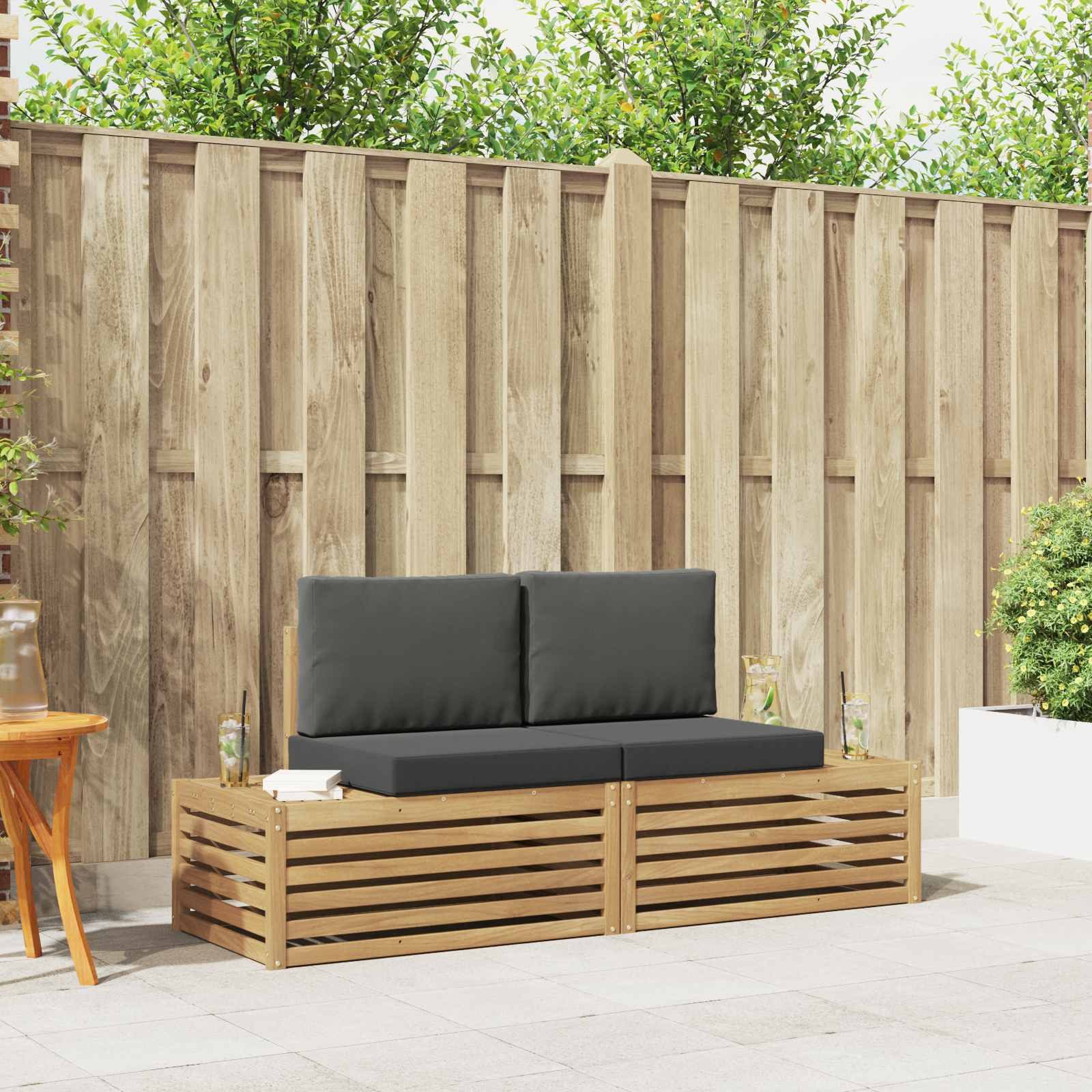 vidaXL Sofaelement Sofagarnituren 3 Stück 182,5 x 63 x 73 cm (2 St)