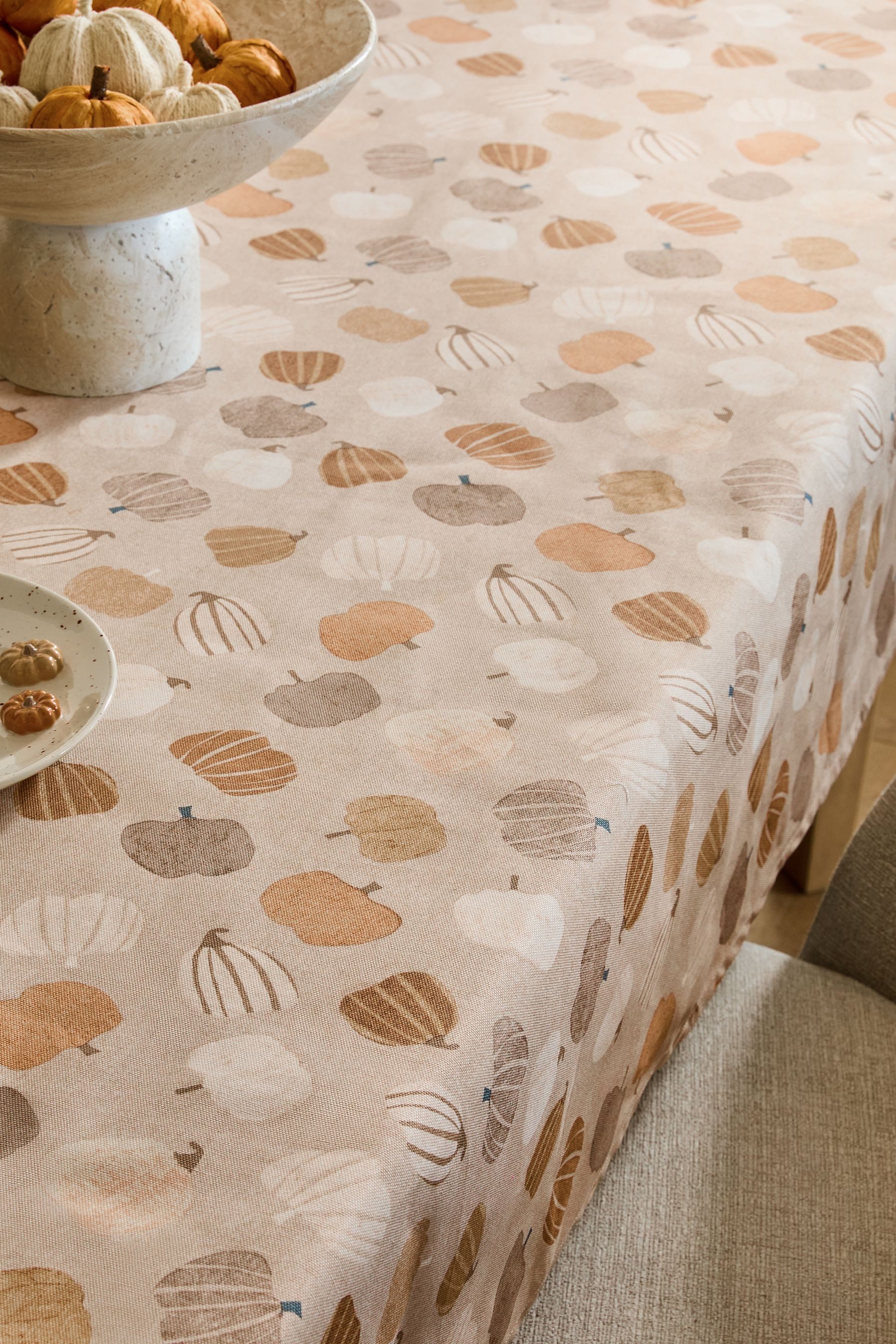 Next Tischdecke Plastiktischdecke Kürbis (1-tlg) günstig online kaufen