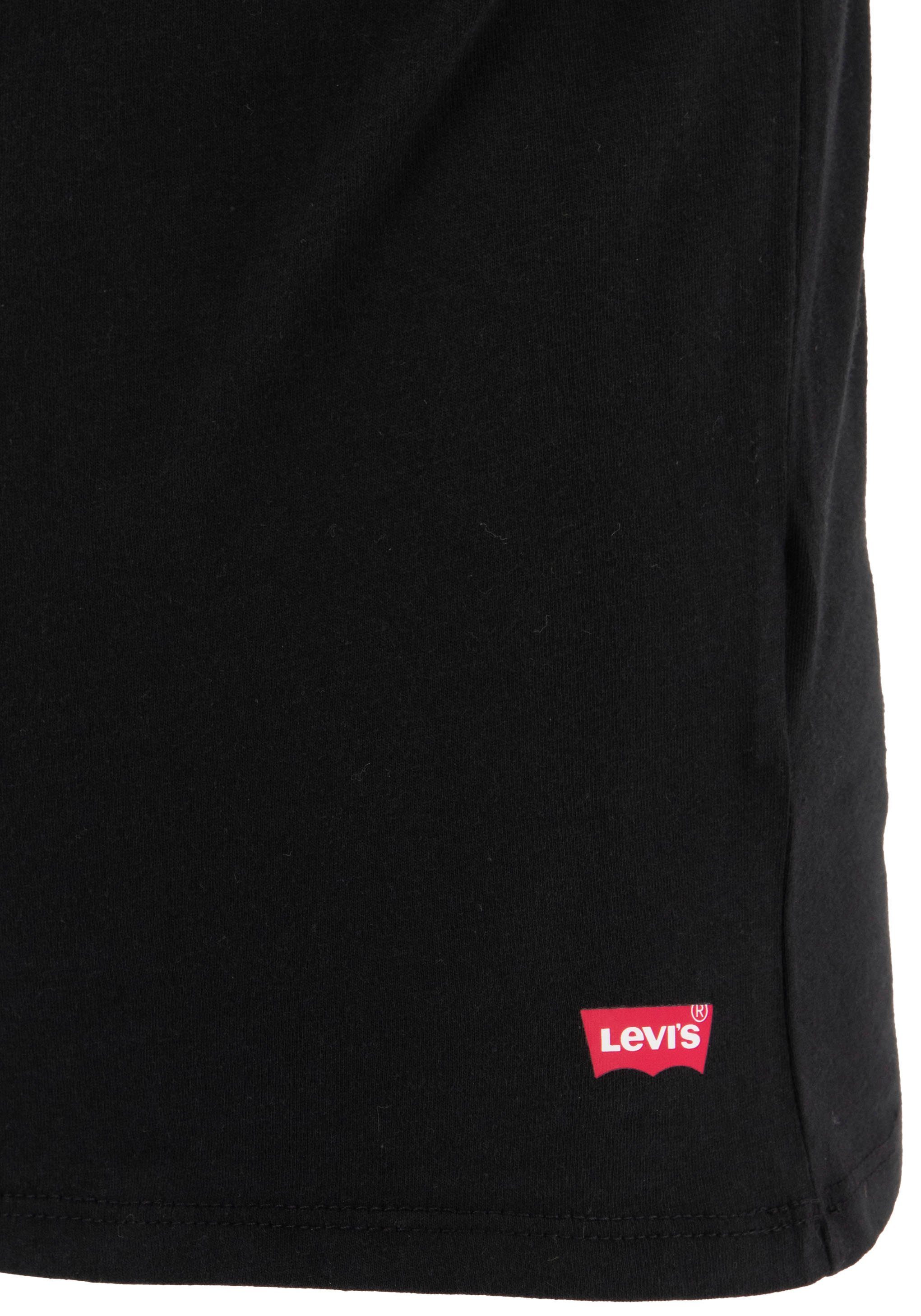 for BOYS T-Shirt NECK TEE Kids Levi's® (2-tlg) CREW black/white 2PK
