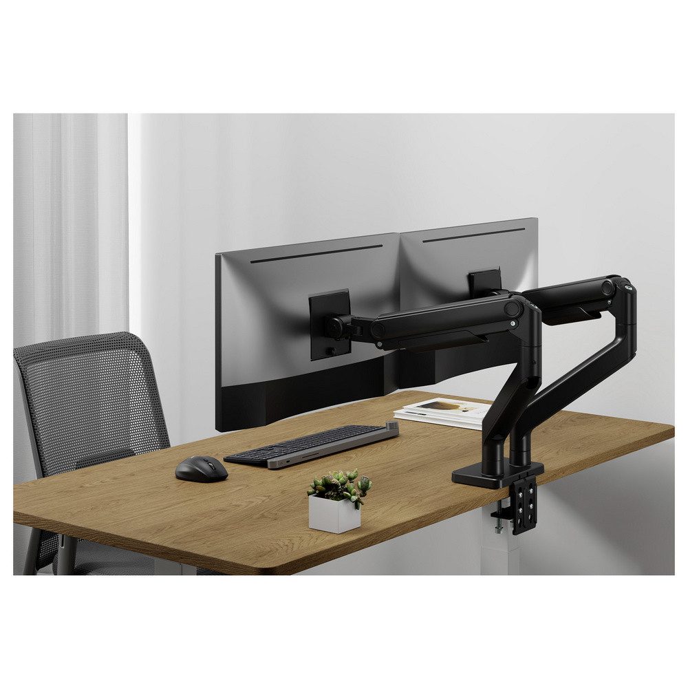 Digitus Monitor-Halterung Digitus Monitor-Tischhalterung 2 Display(s) 124,5 cm (49) Schwarz