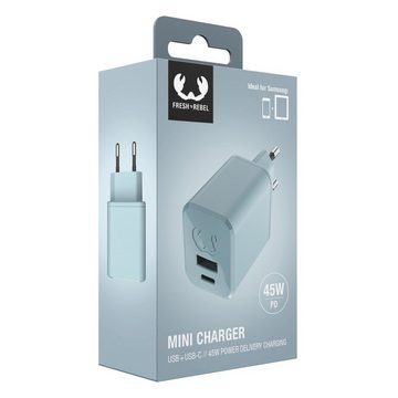 Fresh´n Rebel Mini-Charger USB-C und USB-A, PD 45W USB-Ladegerät