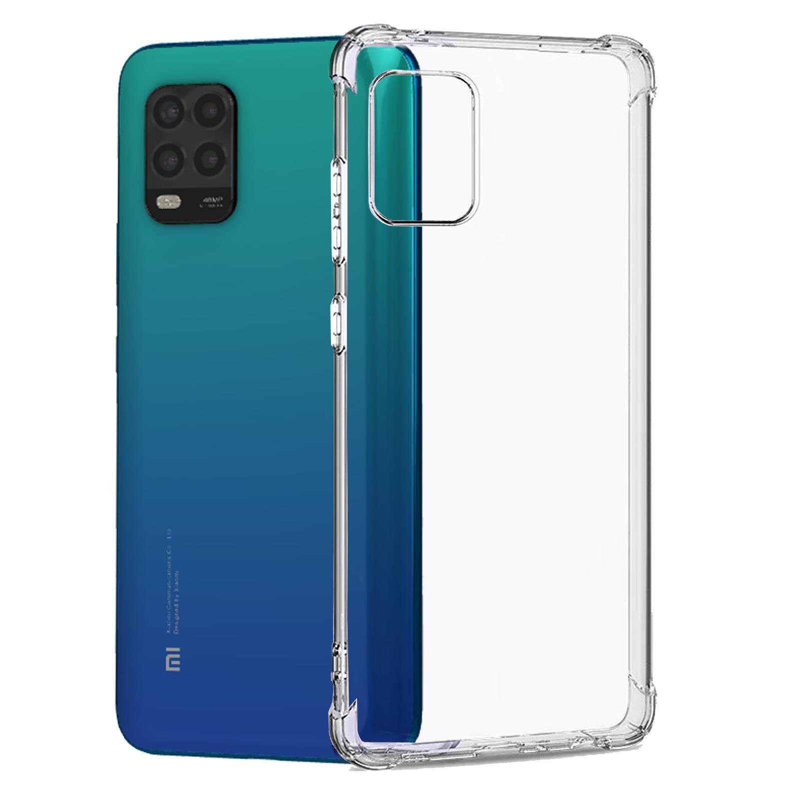 Numerva Handyhülle Anti Shock Case für Xiaomi Mi 10 lite, Air Bag Schutzhülle Handy Hülle Bumper Case