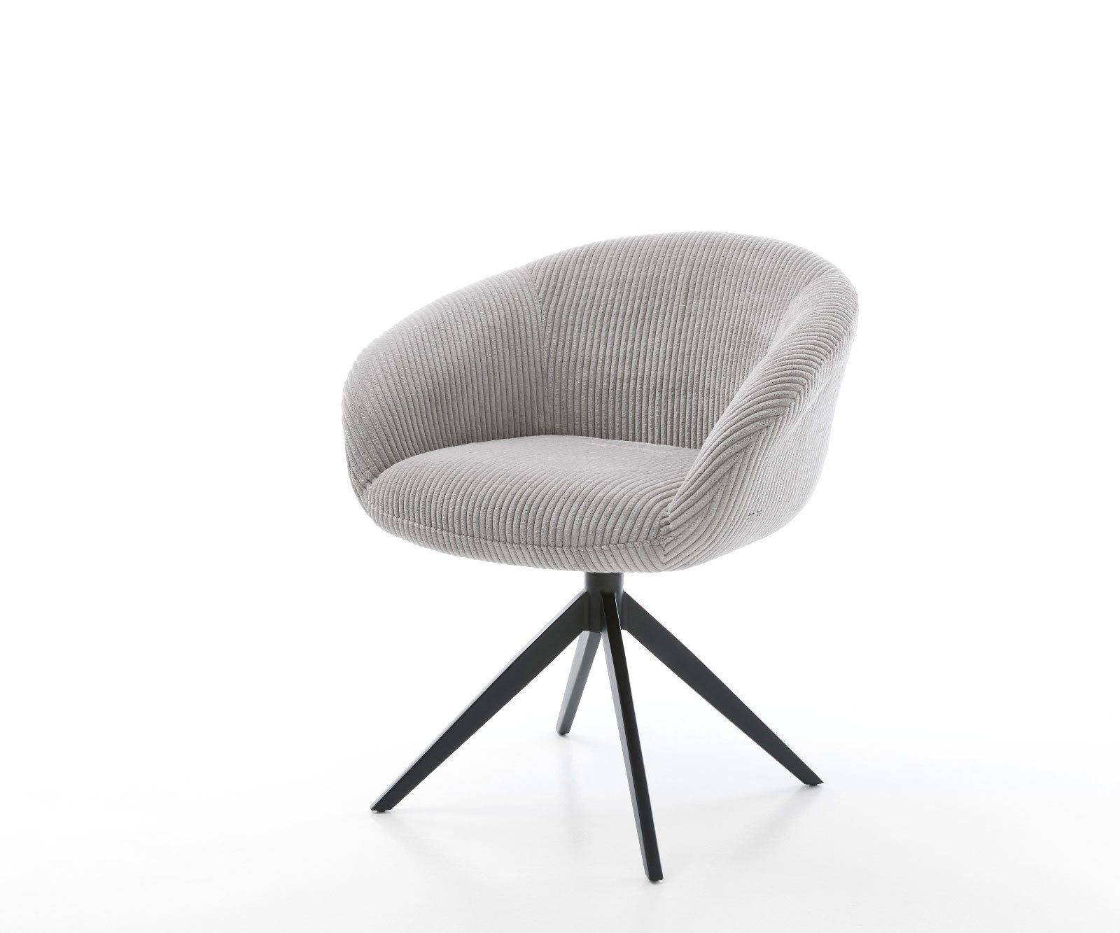 DELIFE Polsterstuhl Vinka-Flex, mit Armlehnen Kreuzgestell günstig online kaufen