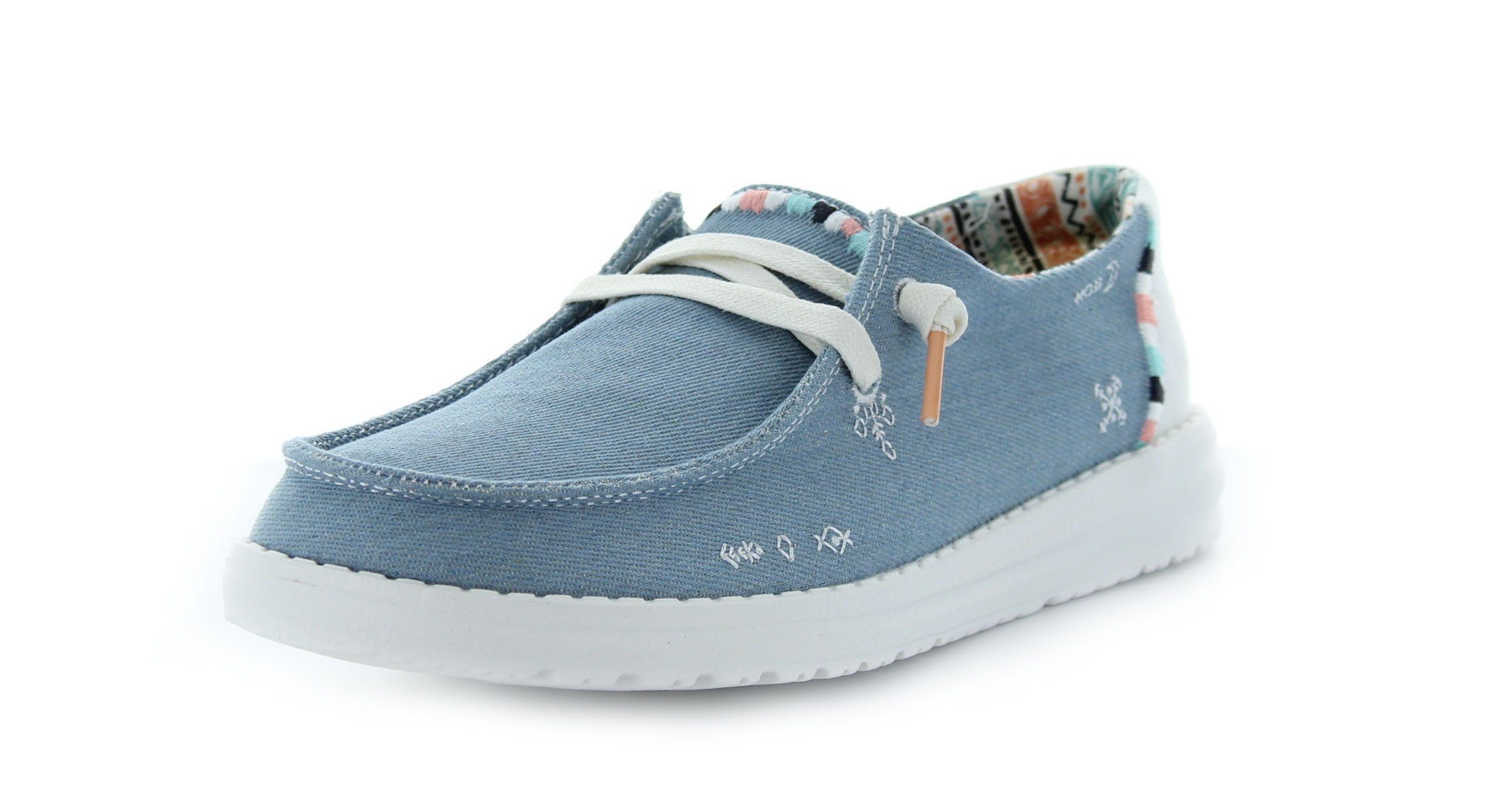 Hey Dude Wally Boho Slipper Lockere und bequeme Passform