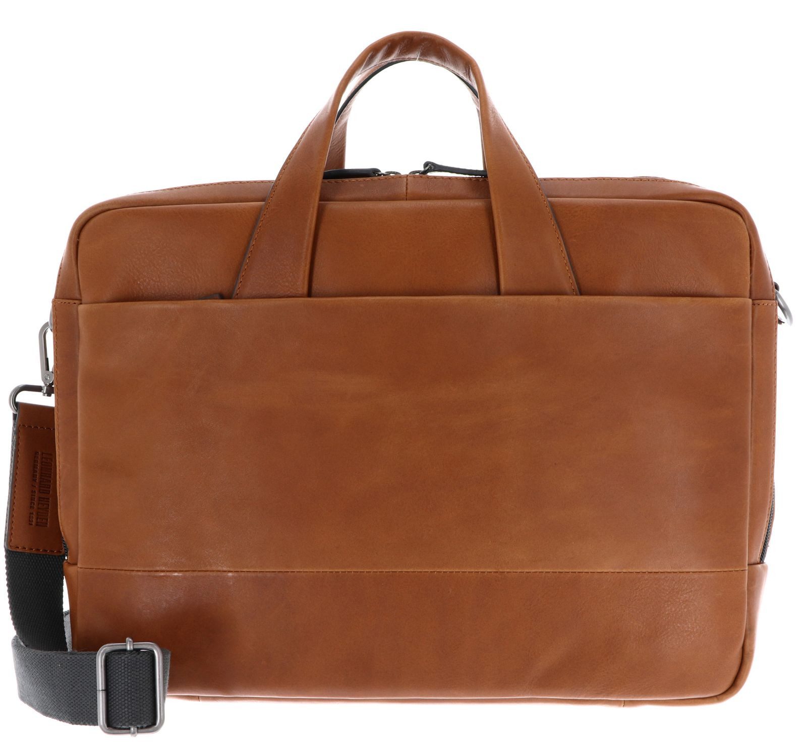 Leonhard Heyden Businesstasche RV-Aktenmappe 2 Fächer 7071 (Set, 2-tlg), aus echtem Rindsleder