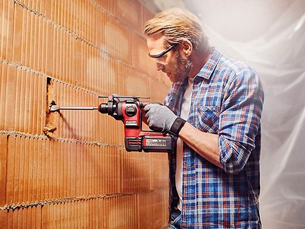 Einhell Akku-Bohrhammer HEROCCO 18/20, max. 1200 U/min, Power X-Change, SDS+, ohne Akku & Ladegerät, inkl. Transportkoffer