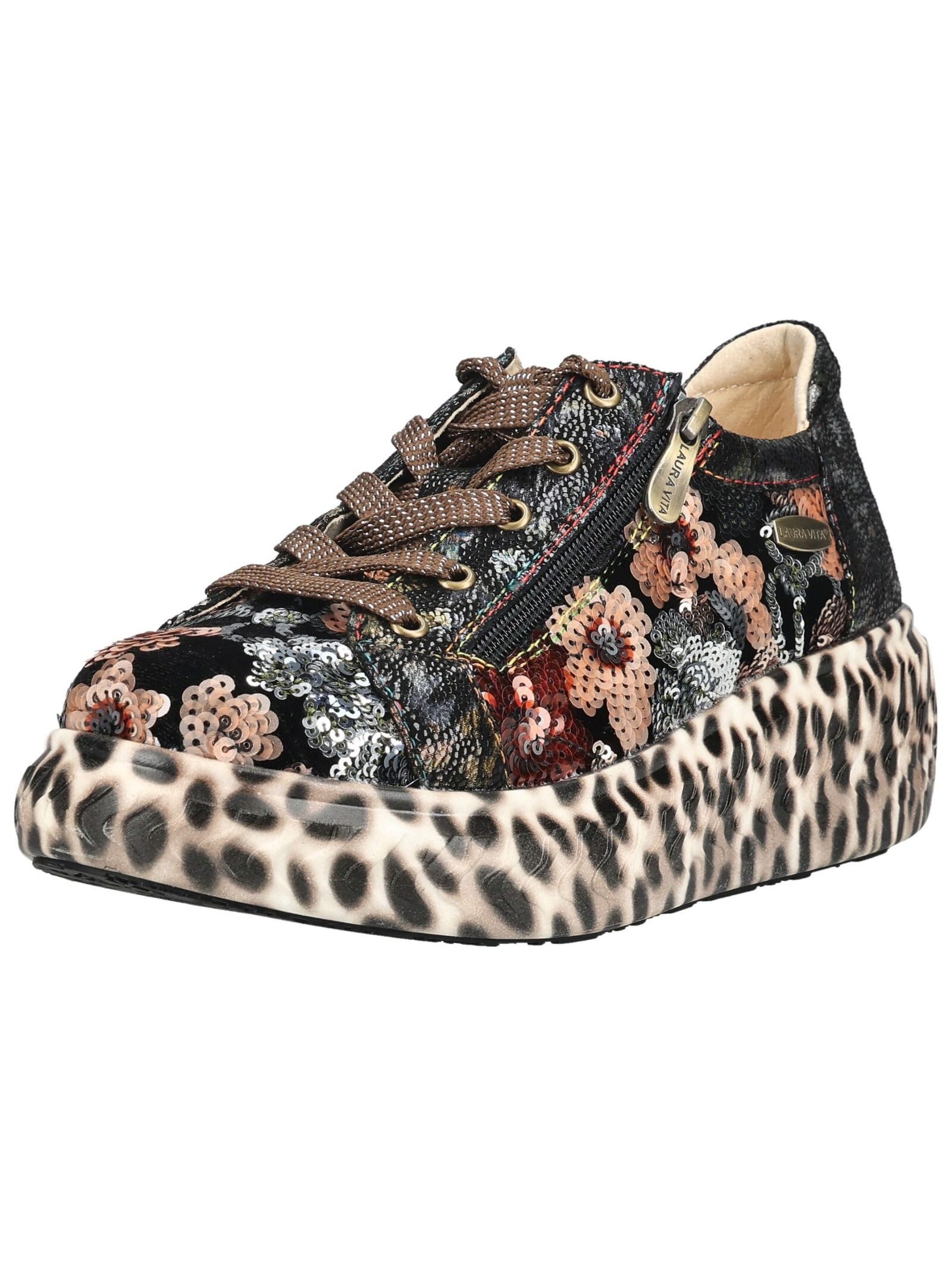 LAURA VITA LAURA VITA Sneaker Leder/Textil Plateausneaker