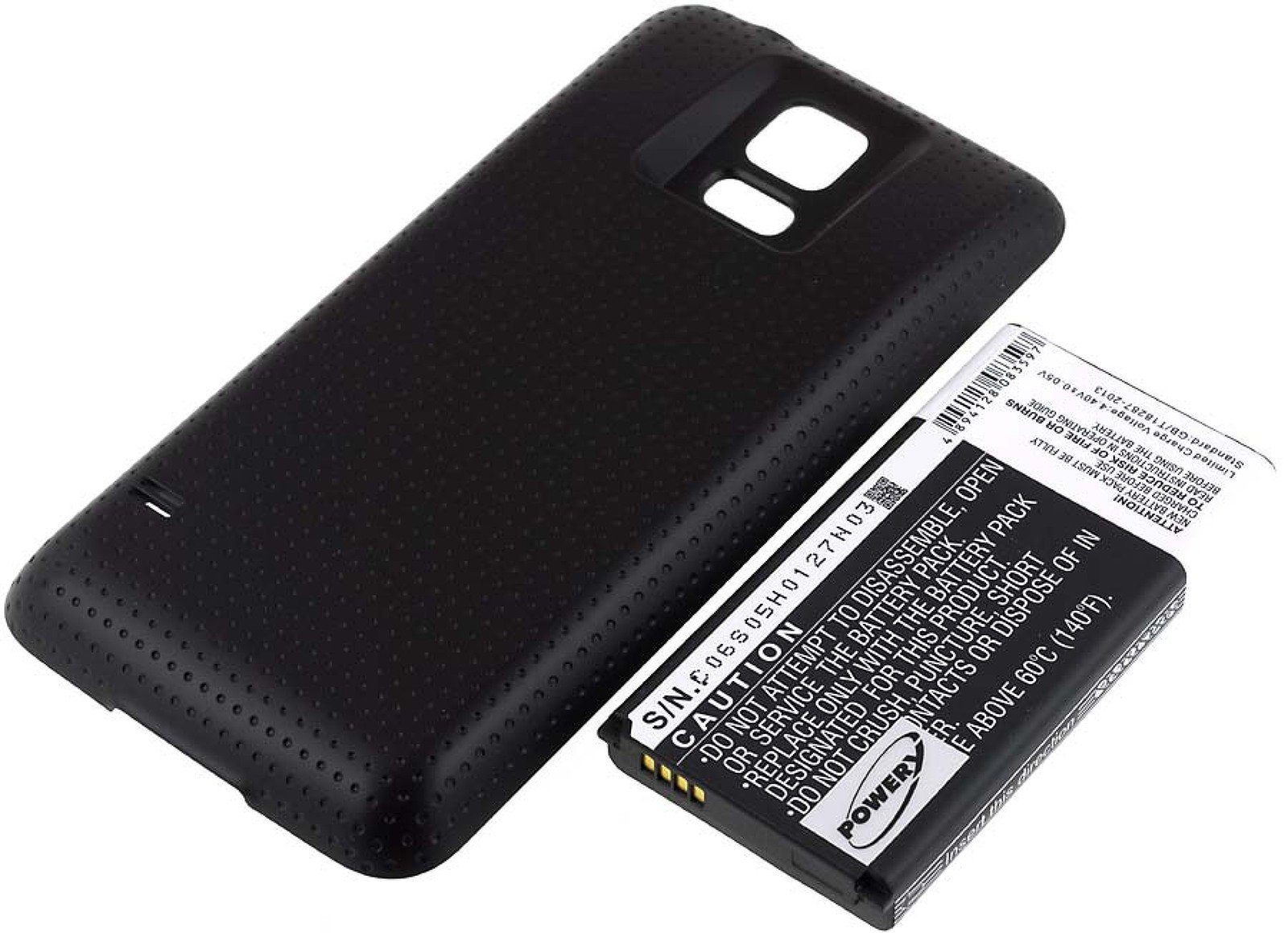 Powery Akku für Samsung Typ EB-BG900BBC 5600mAh Smartphone-Akku 5600 mAh (3.85 V)