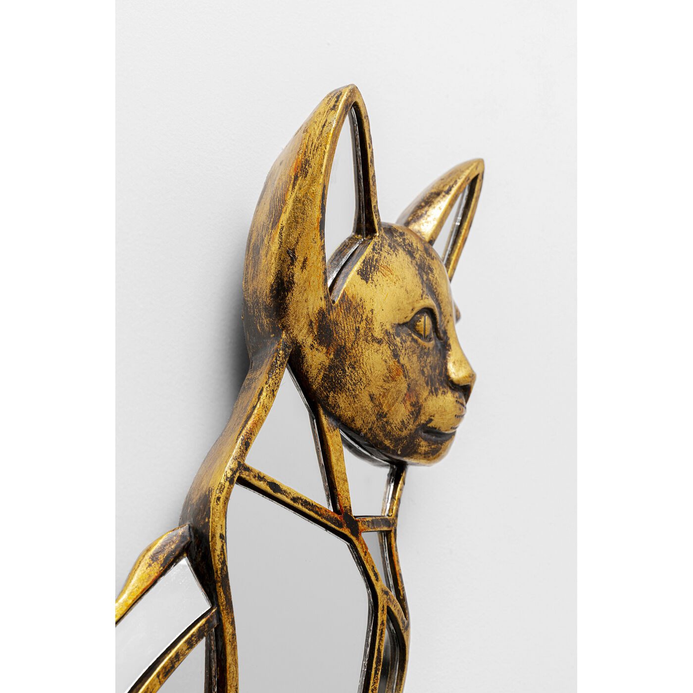 Kare Design Wanddekoobjekt Cat Mirror (1 günstig online kaufen