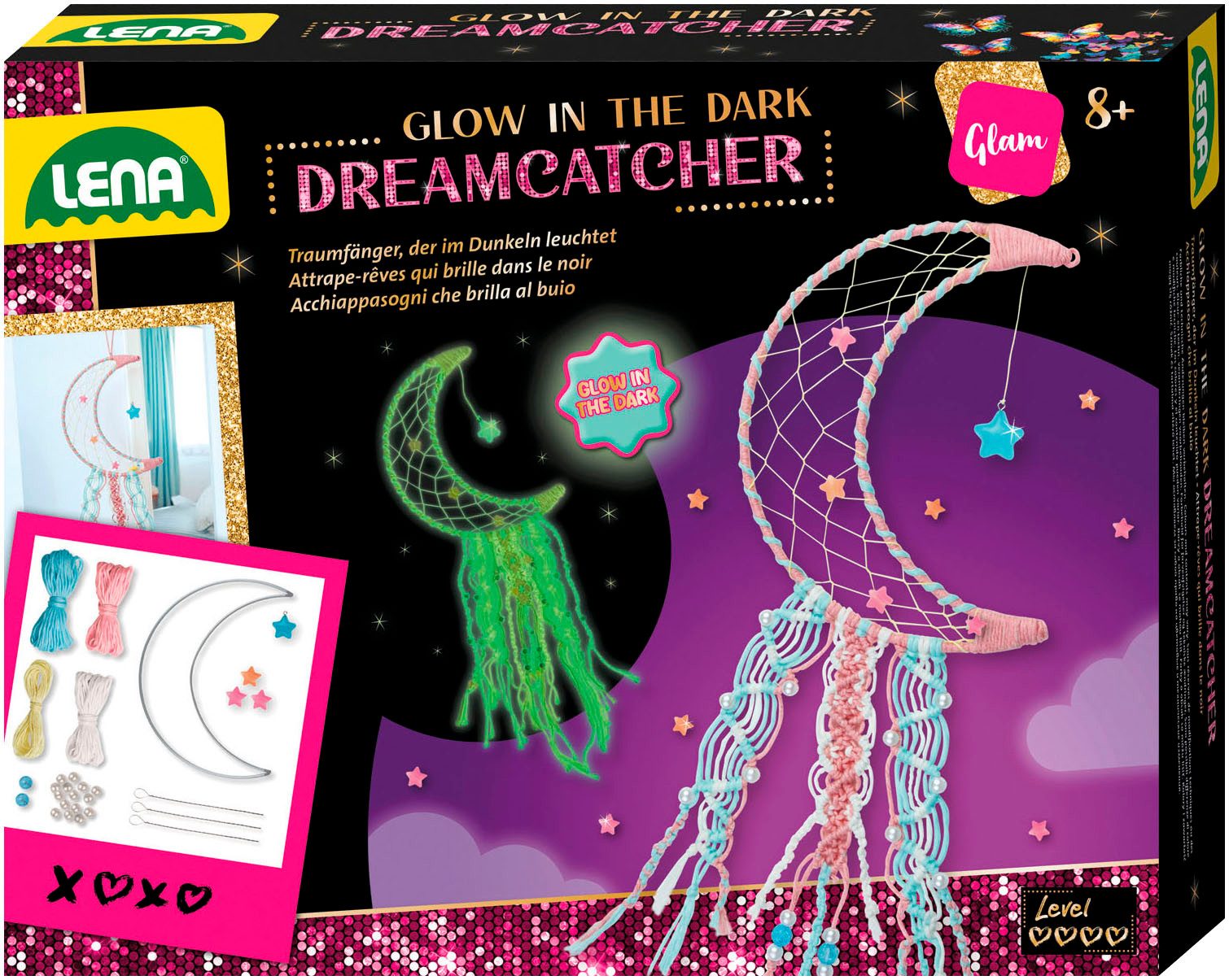 Lena® Kreativset Dreamcatcher Glow in the dark