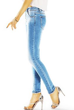 be styled 5-Pocket-Jeans Medium waist Jeans mit Knopfleiste - bequeme stretch - Damen - j15m mit Stretch-Anteil, 5-Pocket-Style